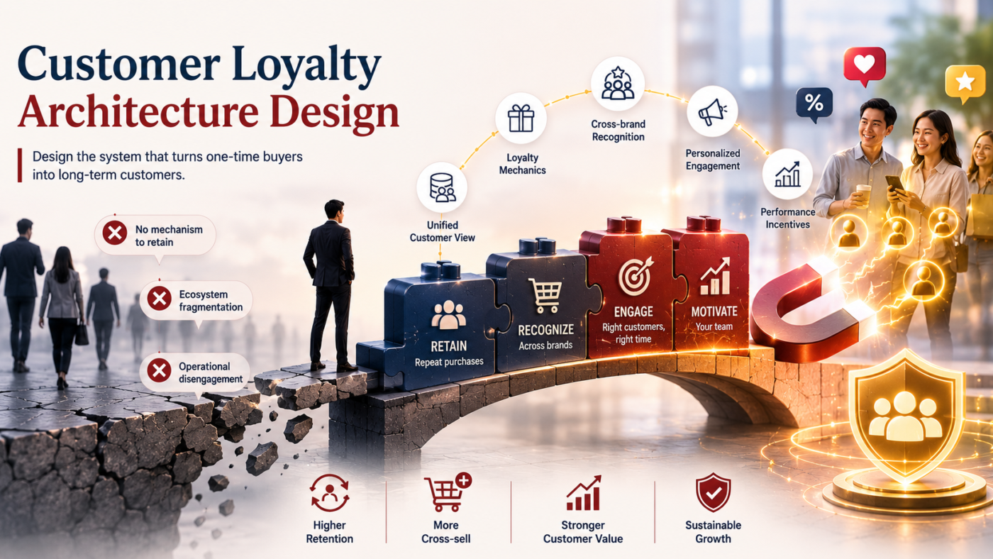 Customer loyalty system design improving retention and customer engagement