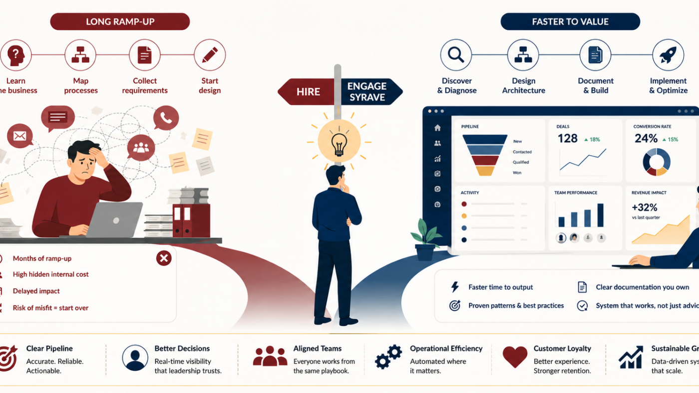 CRM consulting accelerating implementation and business value through structured system design