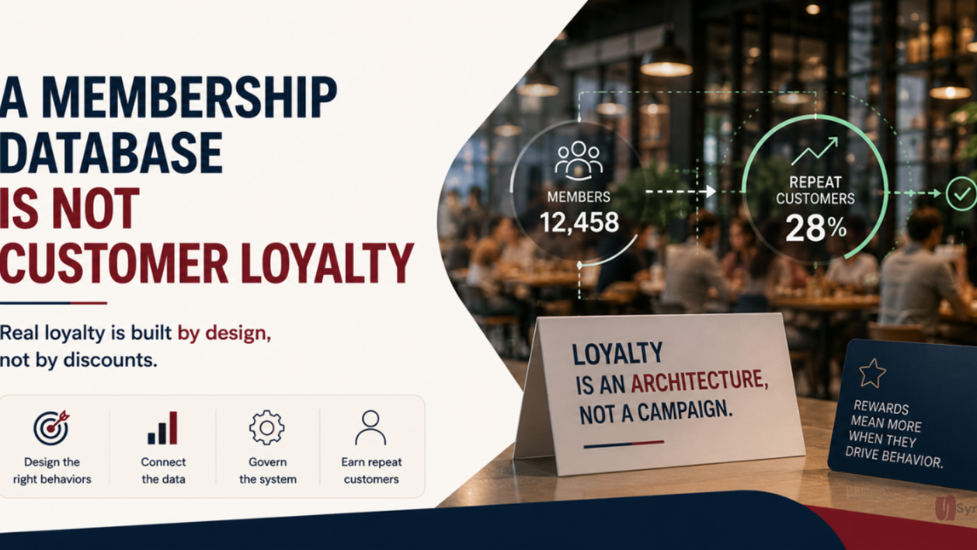 Discount cycle versus loyalty architecture diagram for F&B businesses