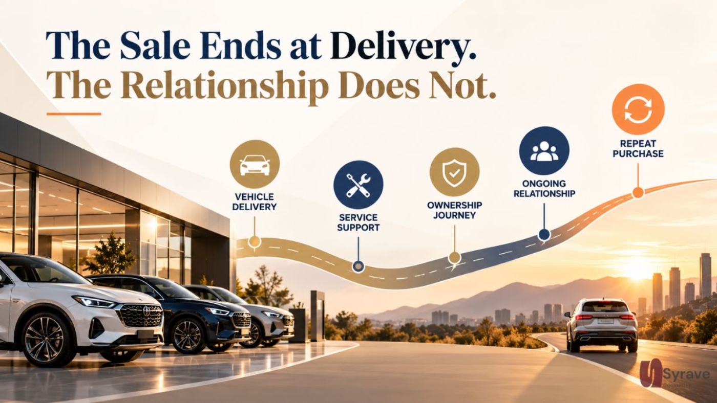 Automotive customer loyalty and vehicle ownership lifecycle in a modern dealership